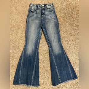 KanCan ultra high rise flare, size 27 by 32 length